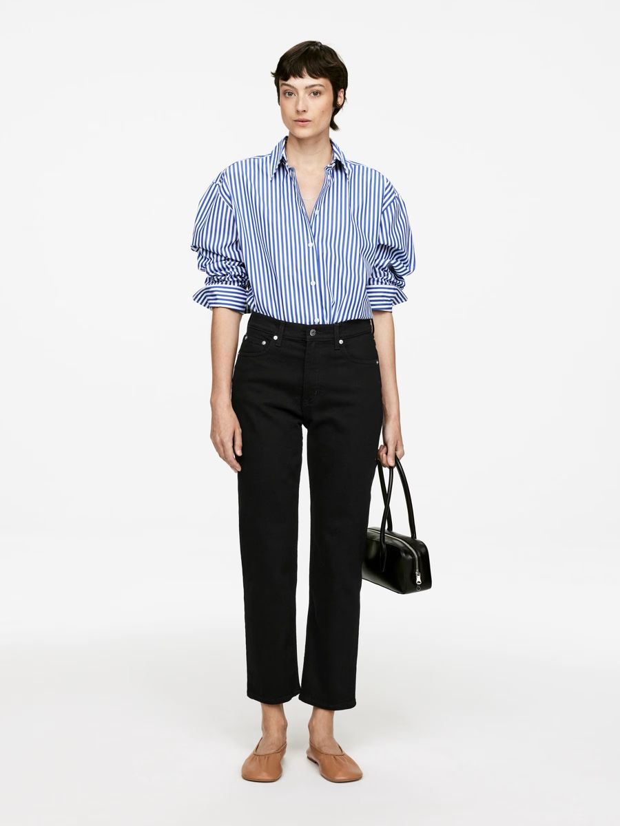 Arket Jeans: ARKET REGULAR Cropped Straight Jeans 30 – Usato da Lugnorre venduto da jettsett