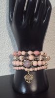 Bracciali in Acrilico rosa