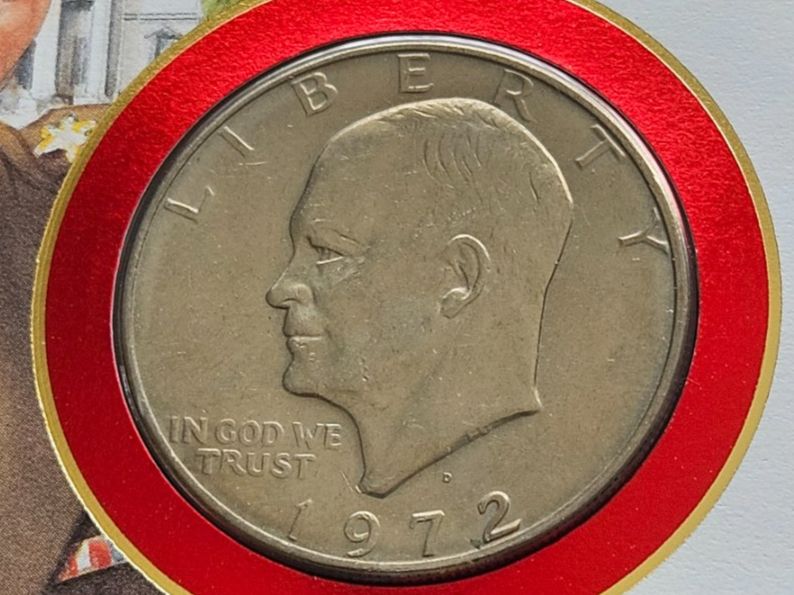 Alle Münzen: Numisbrief Dwight D. Eisenhower 100. Geburtstag 1990 – Gebraucht aus Uznach von Rayonii 2