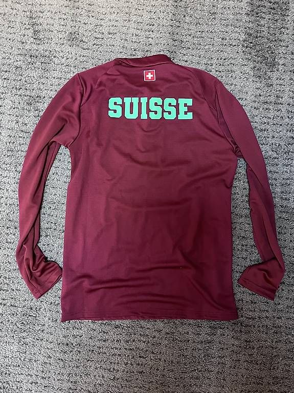 Puma Canottiere & Pantaloni: Schweiz Training longsleeve neu original – Nuovo e nell'imballaggio originale da Chiasso venduto da pao_8chd 1