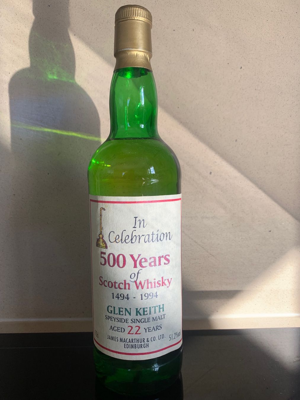 Bevande alcoliche: Whisky Glen Keith célébration 22 ans JM – Usato da Vésenaz venduto da boi_858r