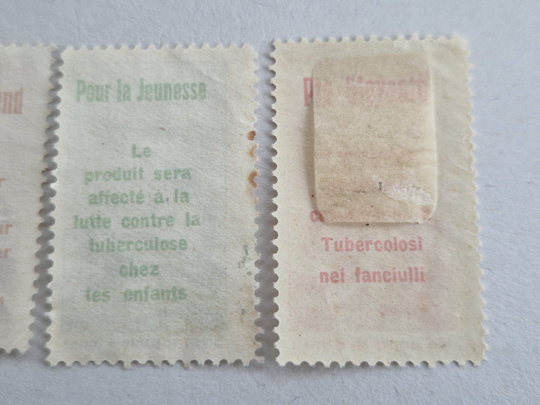 Alle Briefmarken: PJ Vorläufer I-III ab 1.- – Gebraucht aus Burgdorf von Glossy01 4