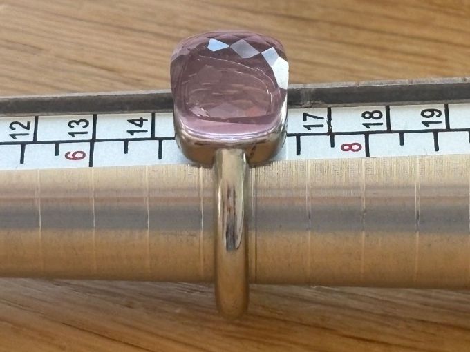 Anelli: Luxus Elegante Gr: 17/7 Ring  Rosa Farbe : Silber – Nuovo (secondo la descrizione) da Biel-Bienne venduto da Roserosse13 5