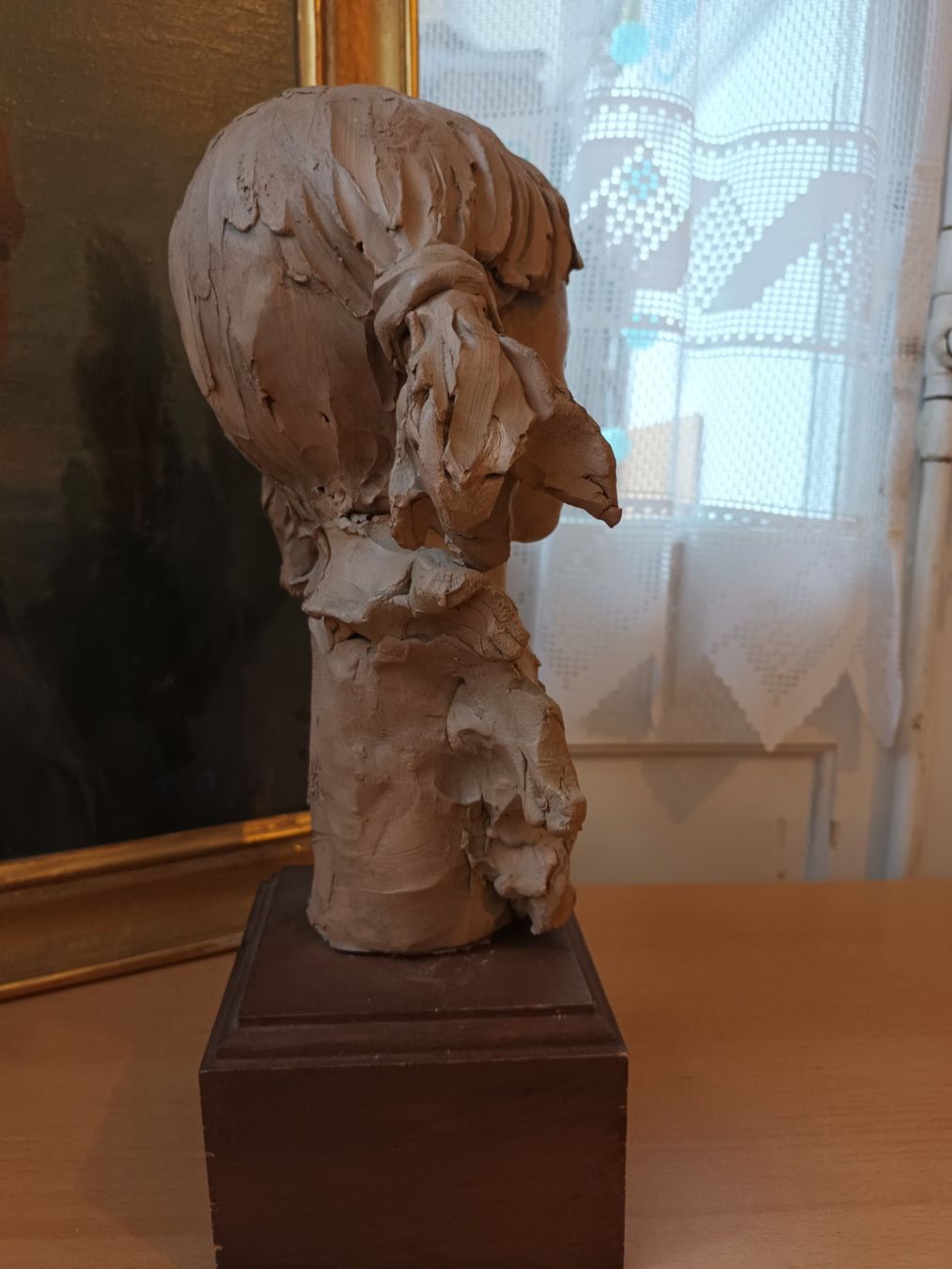 Sculptures & Statues: Paoletti Signierte Tonbüste Mädchenkopf 35 cm – D'occasion à zurich par ARTMYART 1