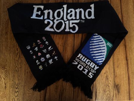 Écharpe Rugby World Cup England 2015 officielle