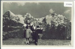 Fritz Schenk mit seiner 11-jährigen Solojodlerin Villmergen