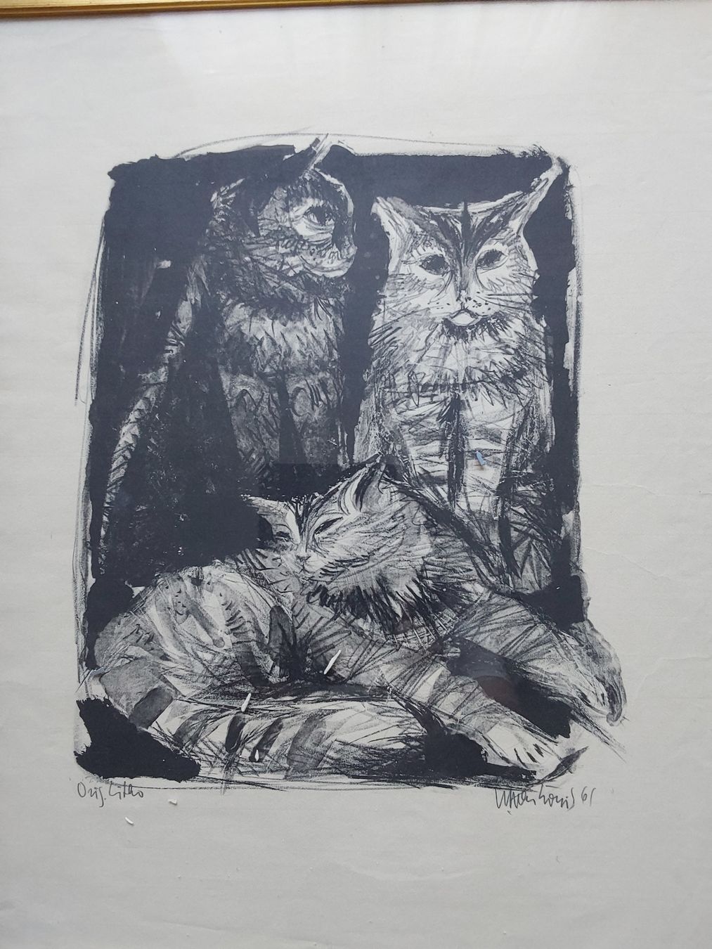 Grafica & Litografie: Werner Weiskönig Original Lithographien 2xzusammen. – Usato da Steinach venduto da Chilli1957 2