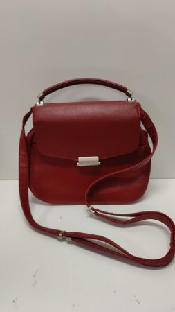 Umhängetasche Mandarina Duck rot Leder (L27)