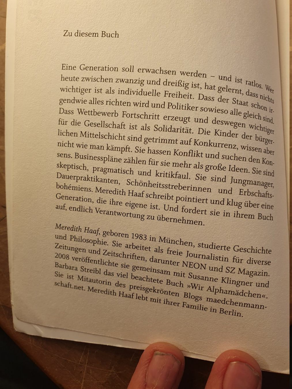 Libri: Heult doch - Meredith Haaf – Usato da Zürich venduto da loosebone 2