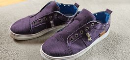 schnürlooo Sneaker Lila, Grösse 39/40 Super Zustand