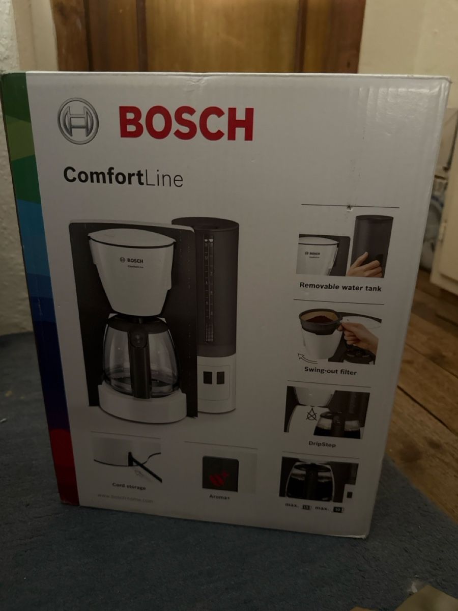 Bosch Macchine per caffè & Macchine per espresso: Bosch ComfortLine Coffee Maker Drip New Boxed – Nuovo e nell'imballaggio originale da Cevio venduto da BiadiciT 2