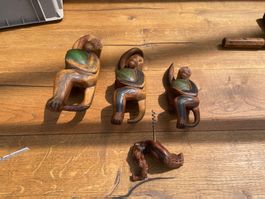 Holzfiguren, Holzfiguren zur Deko
