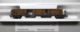1 SBB Rundholzwagen HAG 362 HO Neu