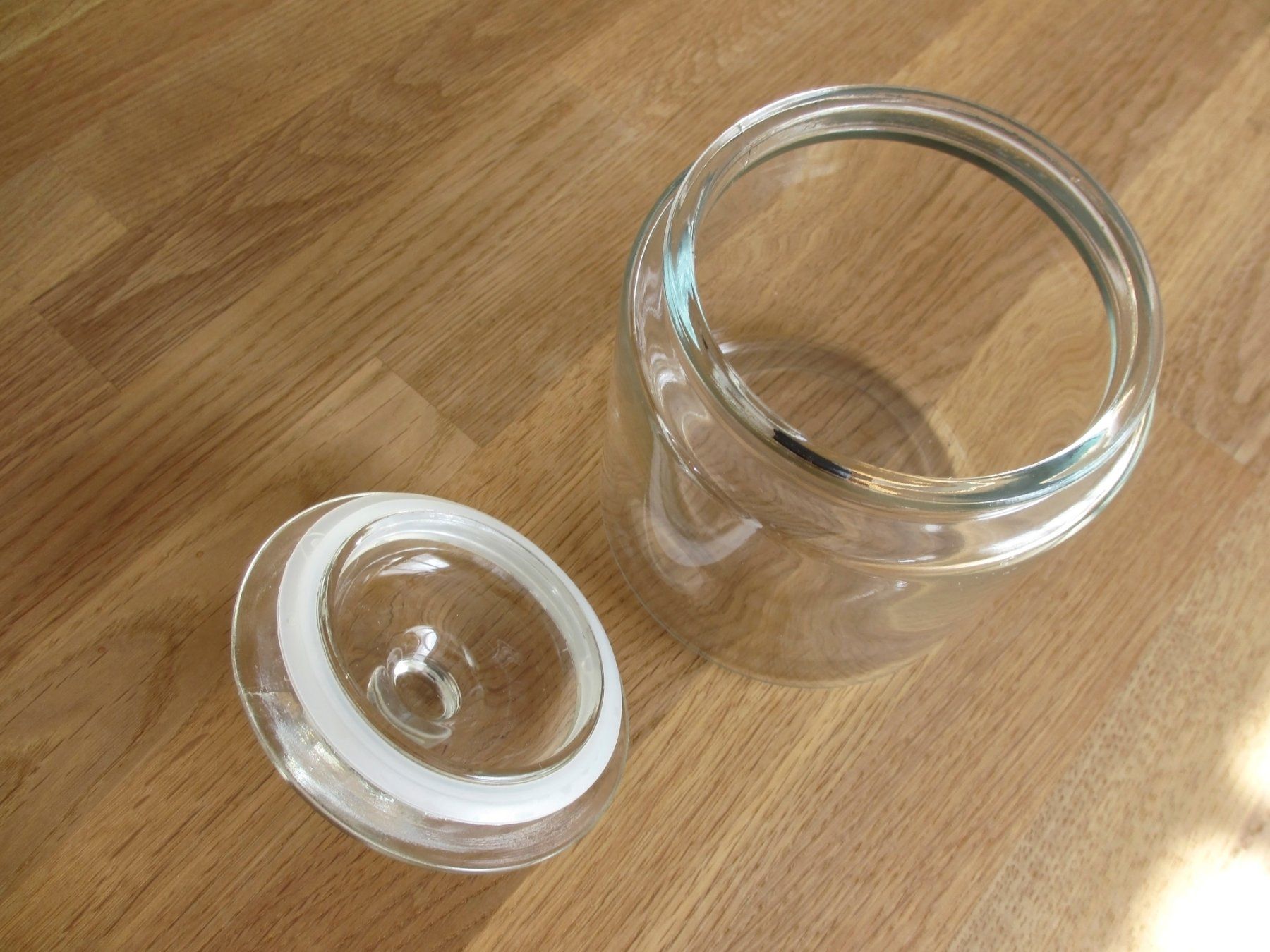 Behälter & Ähnliches: 2 Glas Dosen mit Deckel Behälter Nespressokapseln / Esswaren – Neu (gemäss Beschreibung) aus Winterthur von Nooitgedagt 5
