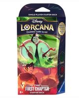 Disney Lorcana First Chapter Emerald Ruby 12 Starter Deck
