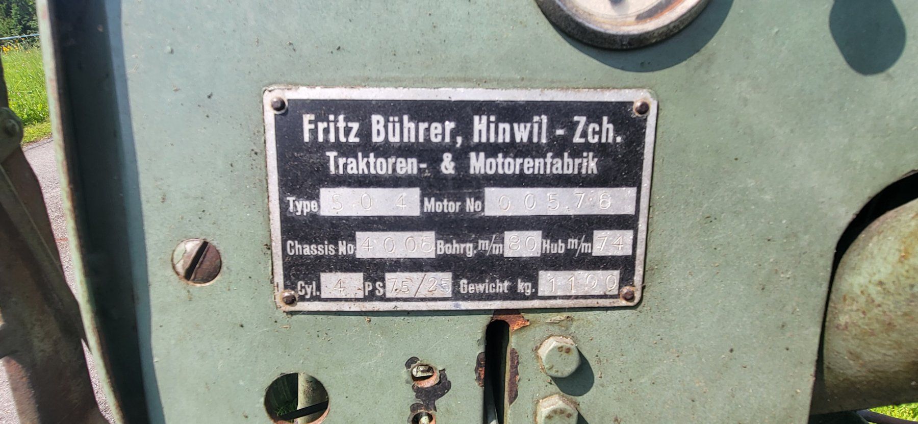 Bührer Trattori: Bührer SO4 Traktor Benziner mit Mähbalken – Usato da Egg SZ venduto da Bko1 8