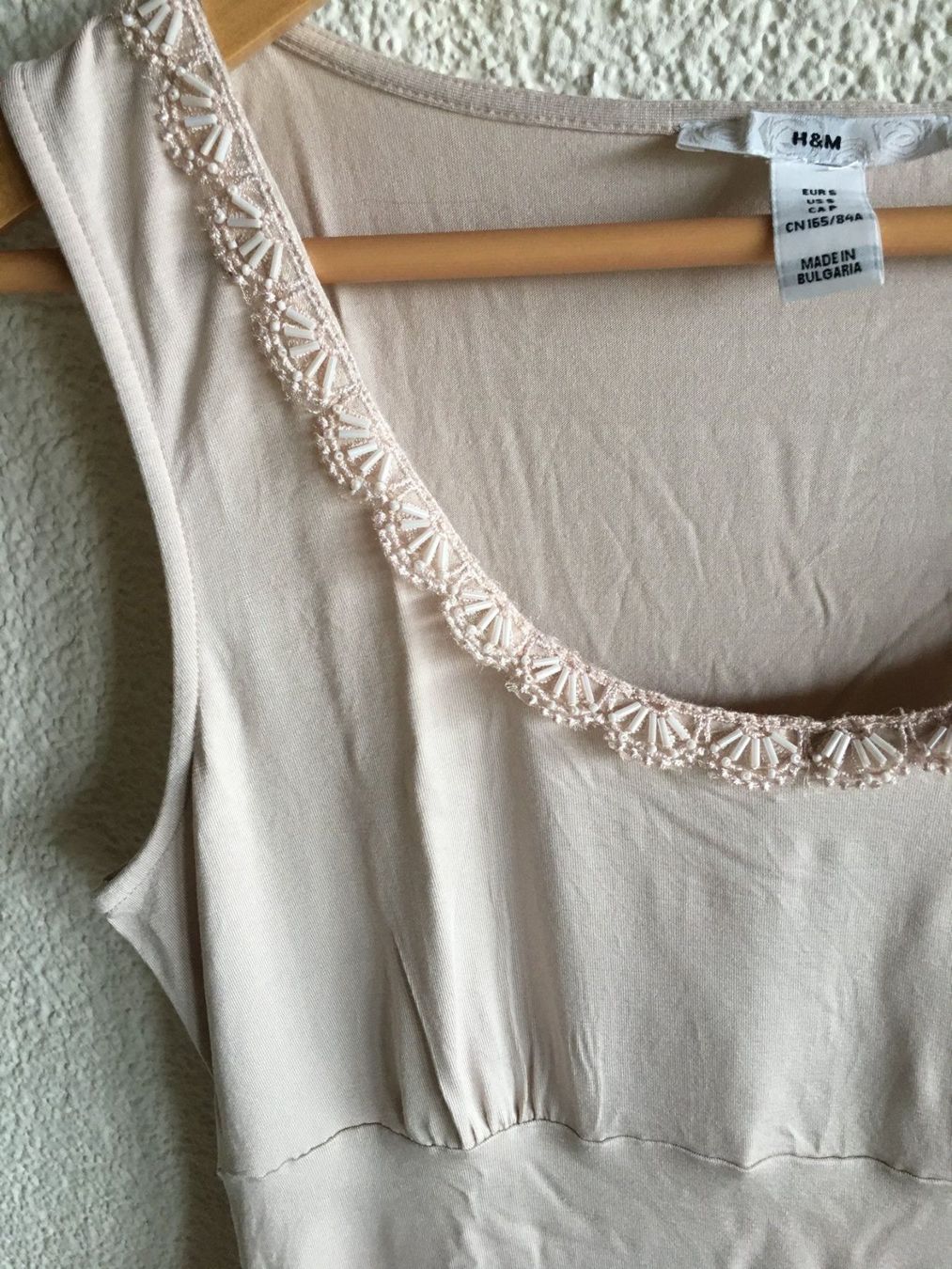 H&M Top: H&M Top, Gr.S, beige, Viskose – Usato da Arni AG venduto da Mimo007 2