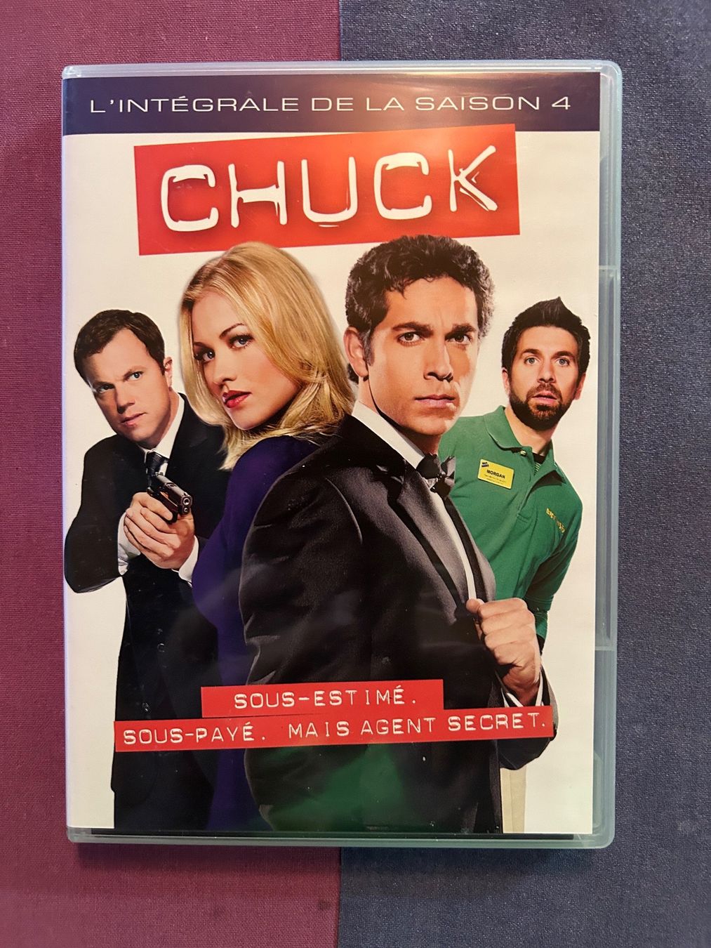 Alle DVDs: CHUCK SAISON 4 – Gebraucht aus St-Cierges von Crisi53