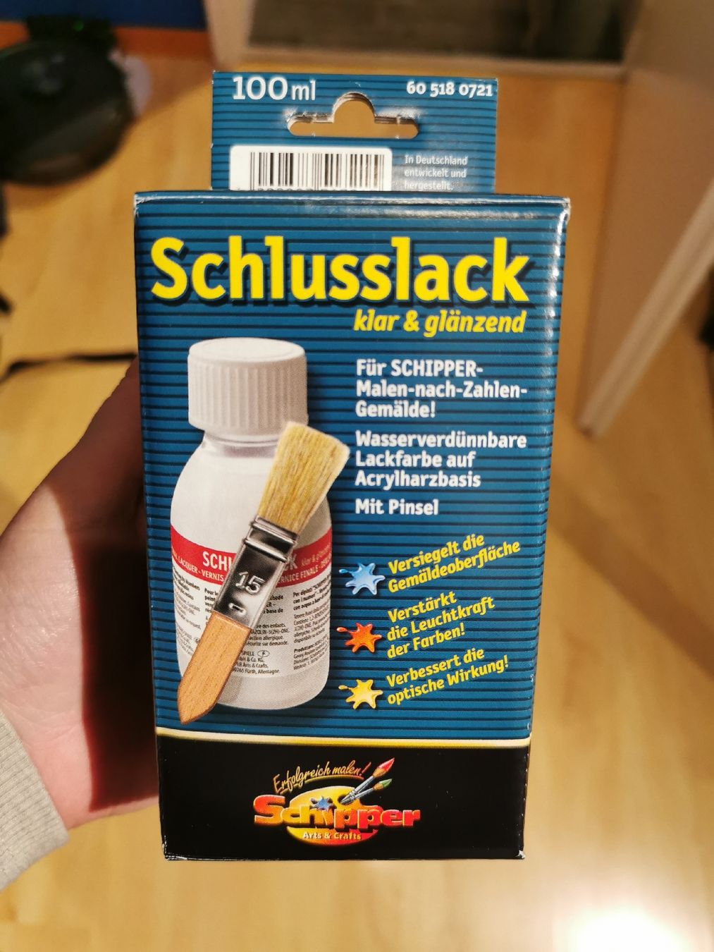 Kit bricolage: SCHIPPER Schlusslack 100ml – Nuovo e nell'imballaggio originale da Weinfelden venduto da Heldin11