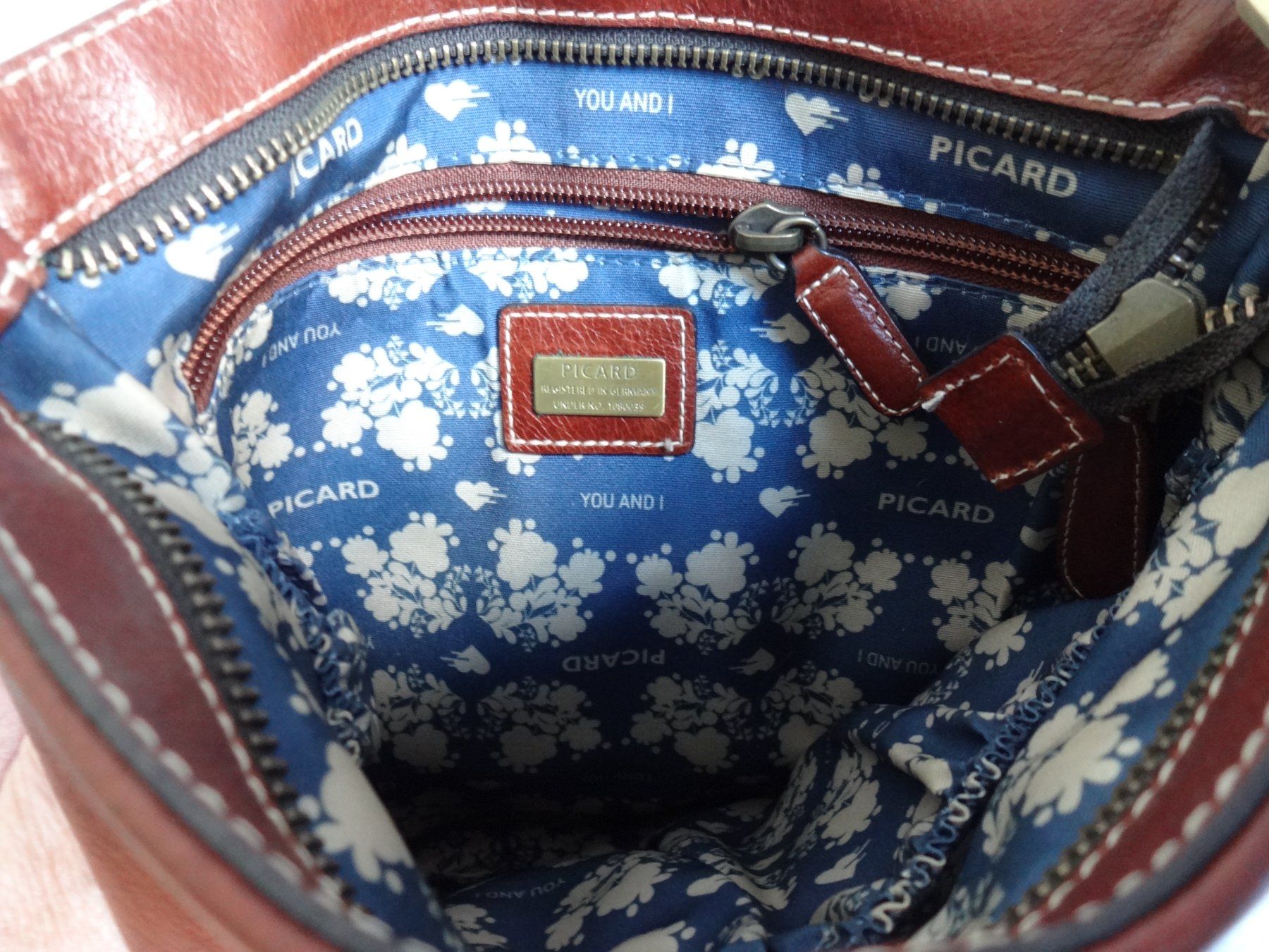 Picard Taschen für Damen: Orig.***PICARD** Leder Umhängetasche – Gebraucht aus Frauenfeld von Riaa 4