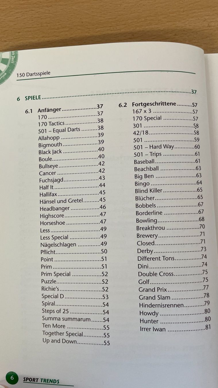Libri: 150 Dartspiele – Usato da Glattfelden venduto da flomiking 3