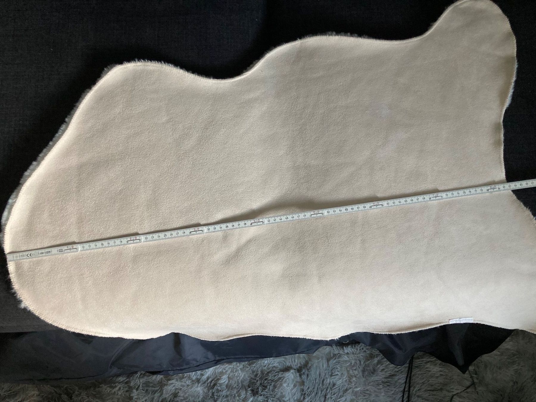 Tappetini fitness: Künstliches Schaffell, weiss – Usato da Samedan venduto da chickenrun01 2