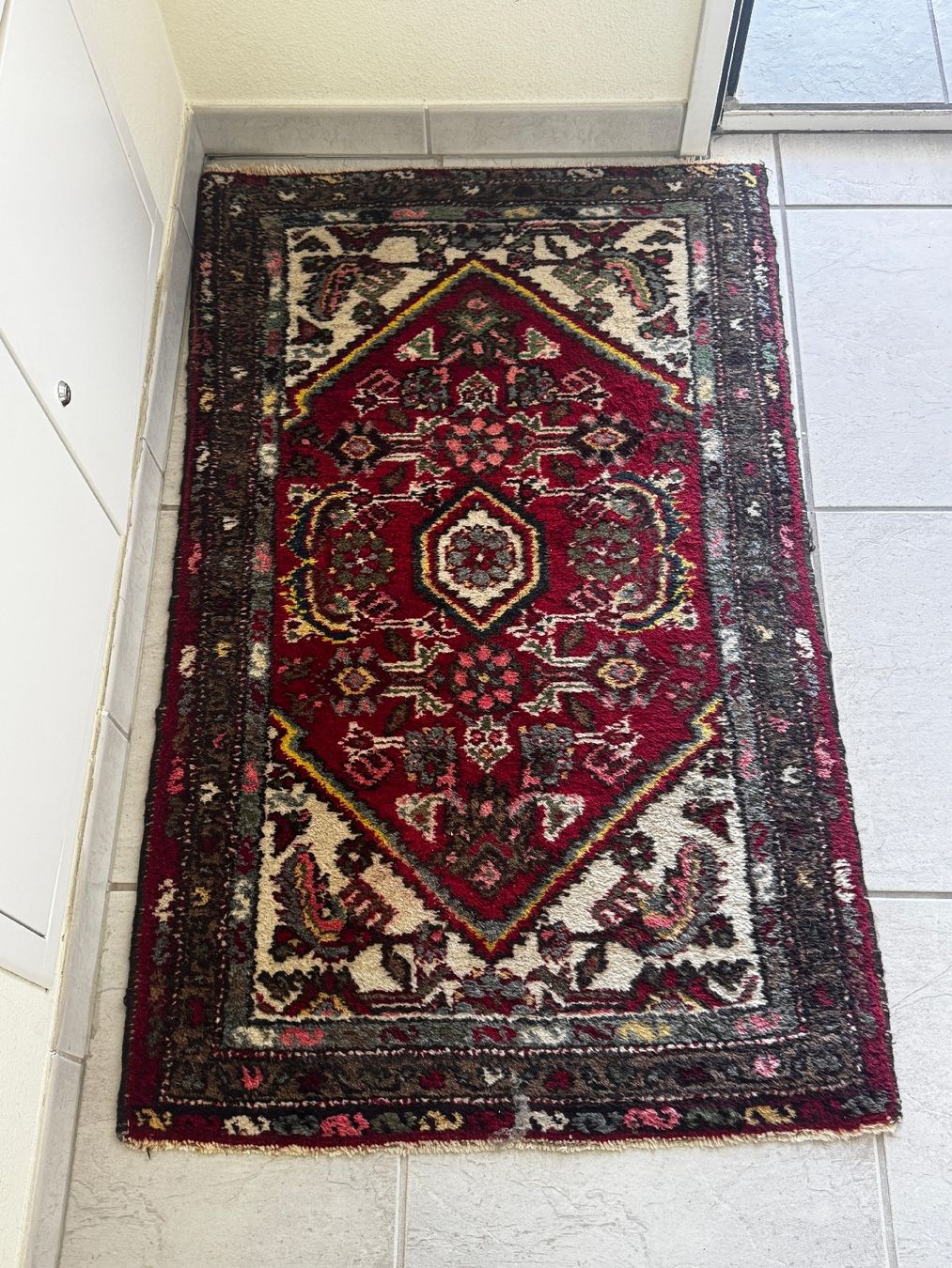 Tappeti: Perserteppich, Vintage Look, Rot/Beige – Usato da Schlieren venduto da Eldi84