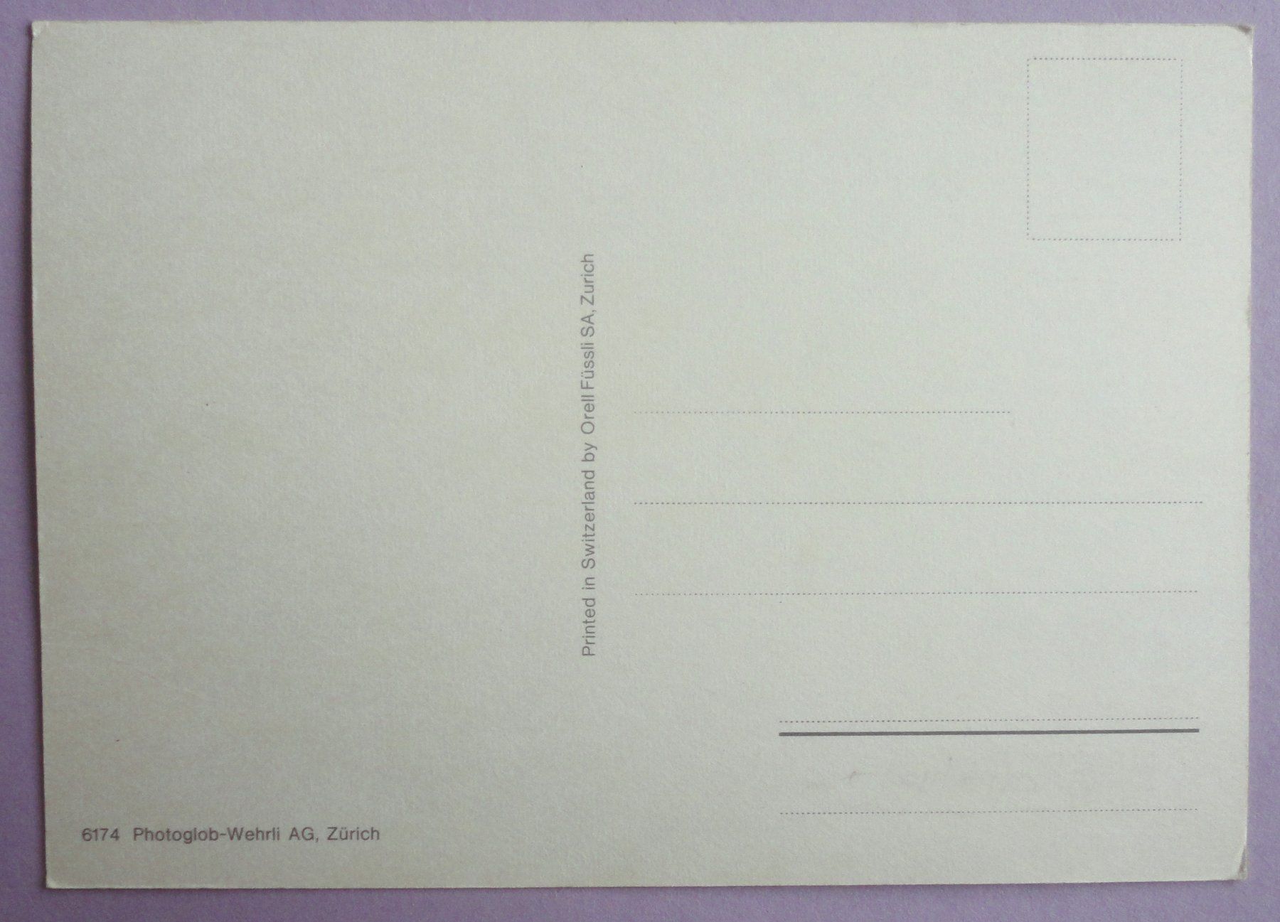 Cartoline postali: Zürich - Multivues – Usato da Fétigny venduto da Billy2miny 1