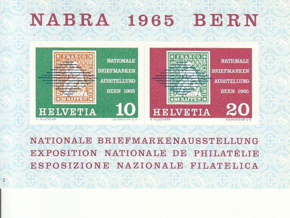 Tutti i francobolli: SBK W43 postfrisch, Block Nr. 2 von 1-20 – Usato da Bürglen TG venduto da StampGraf