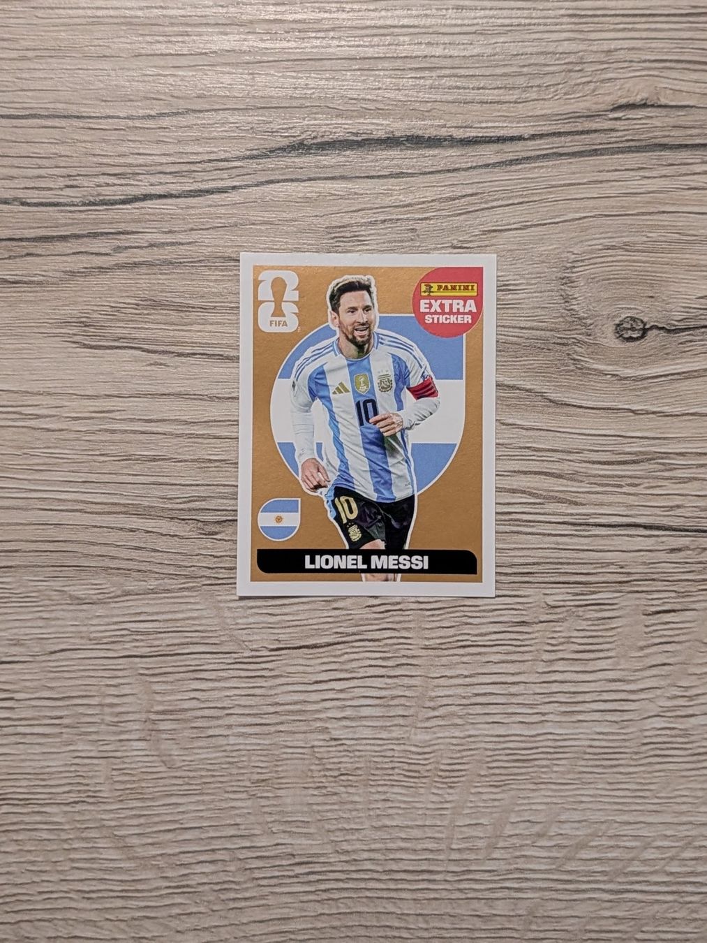 Panini Carte collezionabili: Extra Sticker Panini World Cup 2026 / Messi Bronze – Nuovo (secondo la descrizione) da la Chaux-de-Fonds venduto da Standboard