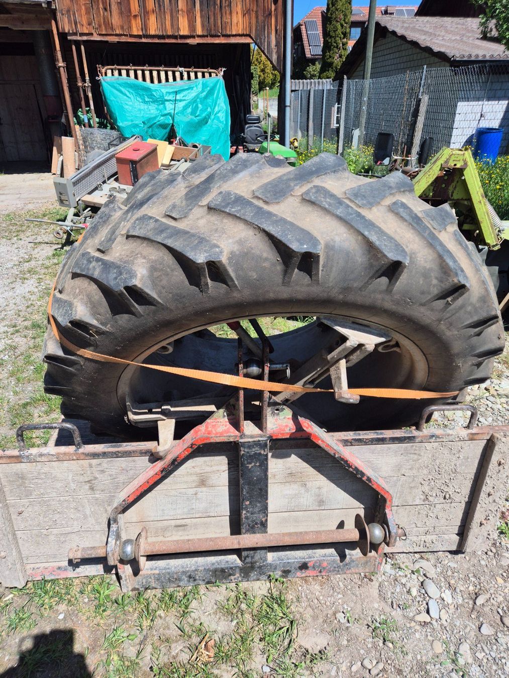 Pneumatici & Ruote complete: Doppelröder Müller 420/70R28 – Usato da Uttigen venduto da Fendt01 2