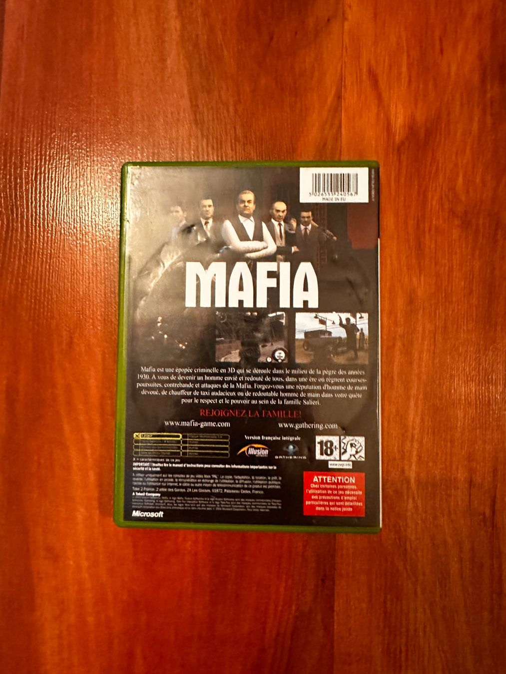 Microsoft Giochi: Jeu Xbox:  Mafia - Complet – Usato da Bellevue venduto da LarsUlrich01 1