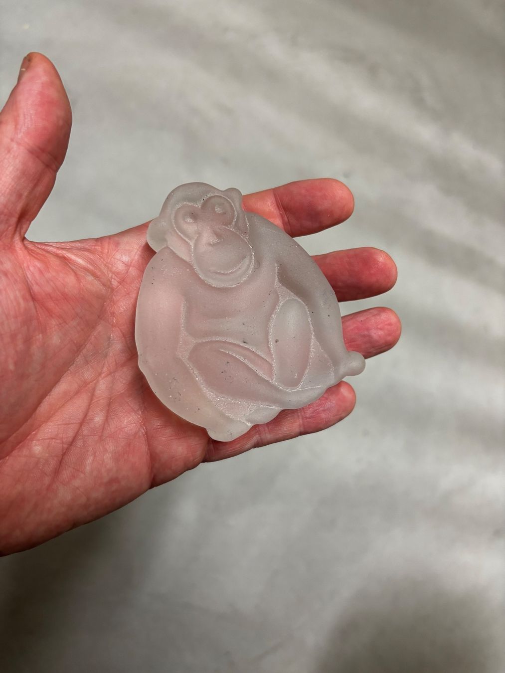 Statuette: Glas Affe Figur Deko Handarbeit Vintage – Usato da Zürich venduto da engebrunau 1