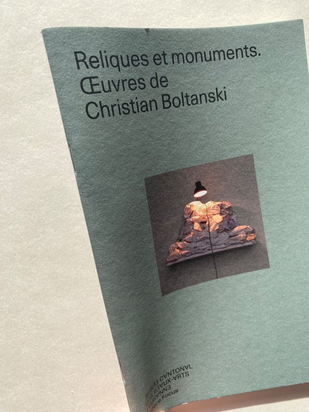 Libri: Christian BOLTANSKI - RELIQUES ET MONUMENTS. – Usato da Zürich venduto da lesgarcons 6