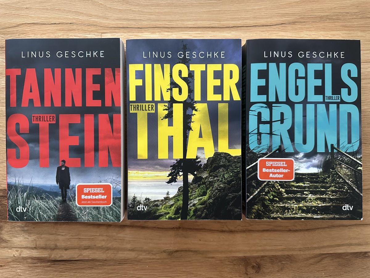 Libri: Linus Geschke Thriller-Trilogie – Usato da Hofstetten SO venduto da spitfire78