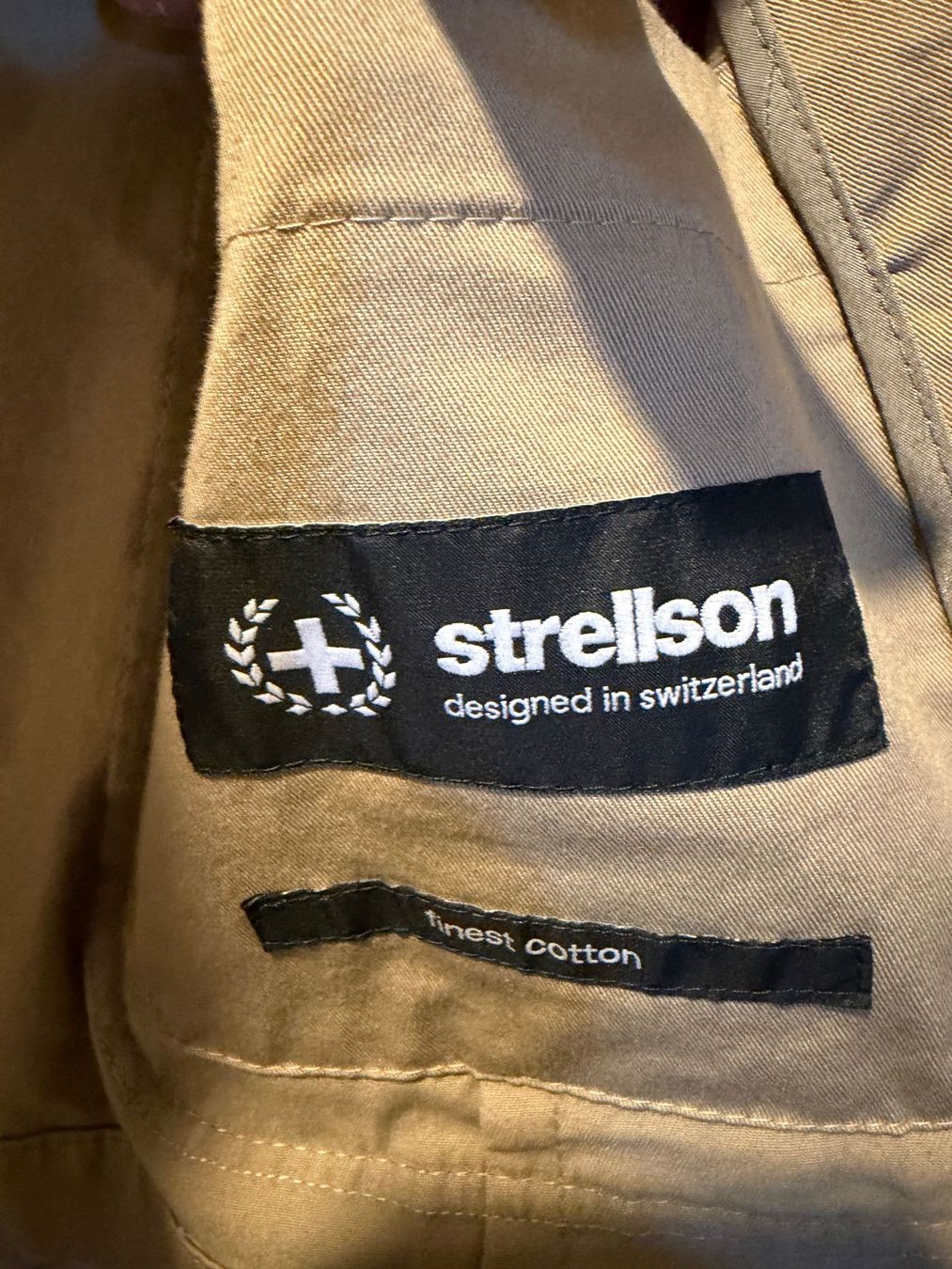 Giacche: Giacca Strellson uomo, beige, cotone, come nuova, taglia 46 – Usato da Odogno venduto da lor_bbv5 1