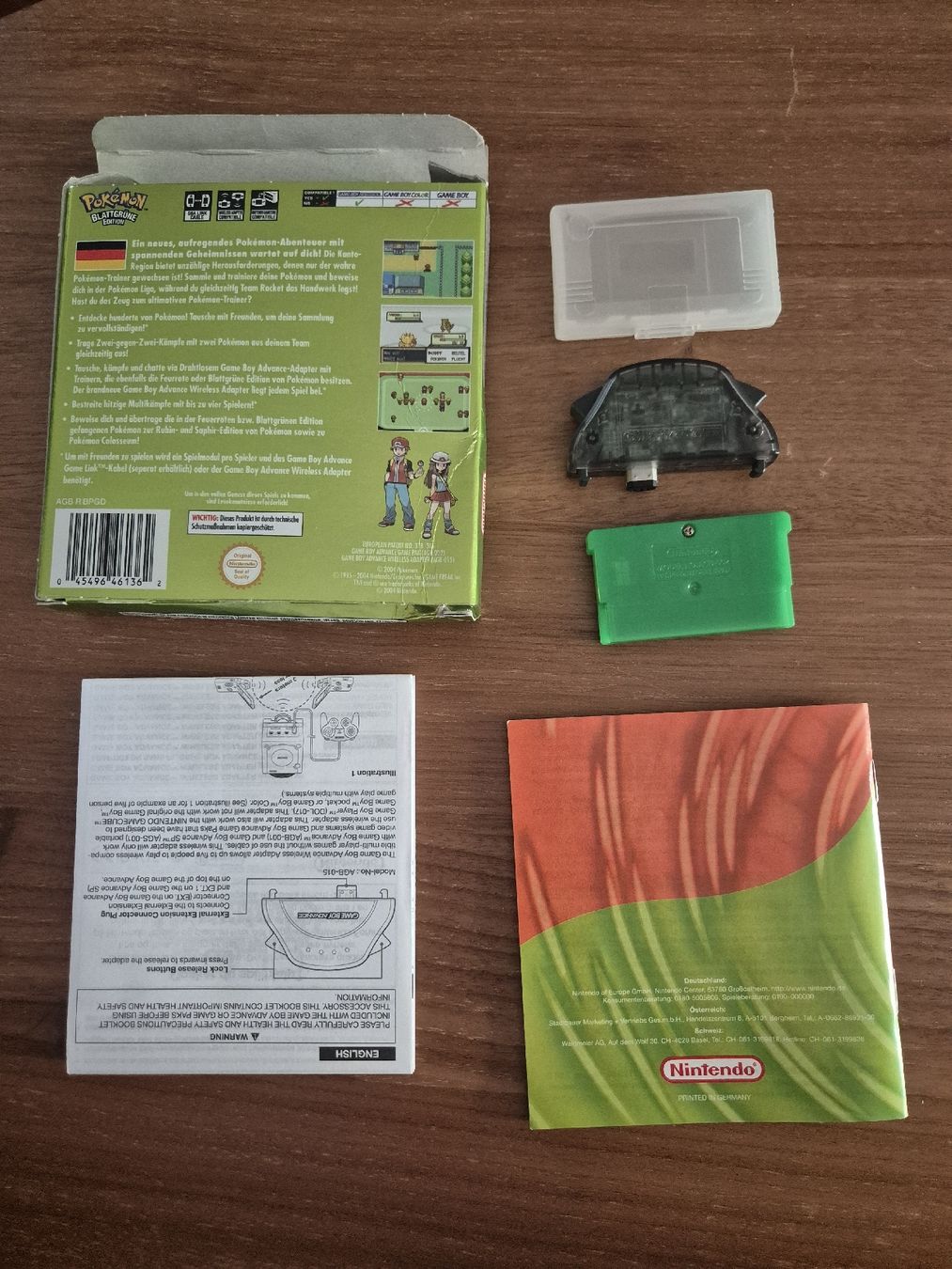 Pokémon Spiele: Gameboy Advanve Pokémon Blattgrüne Edition – Gebraucht aus Zürich von c_c_hh2j 1