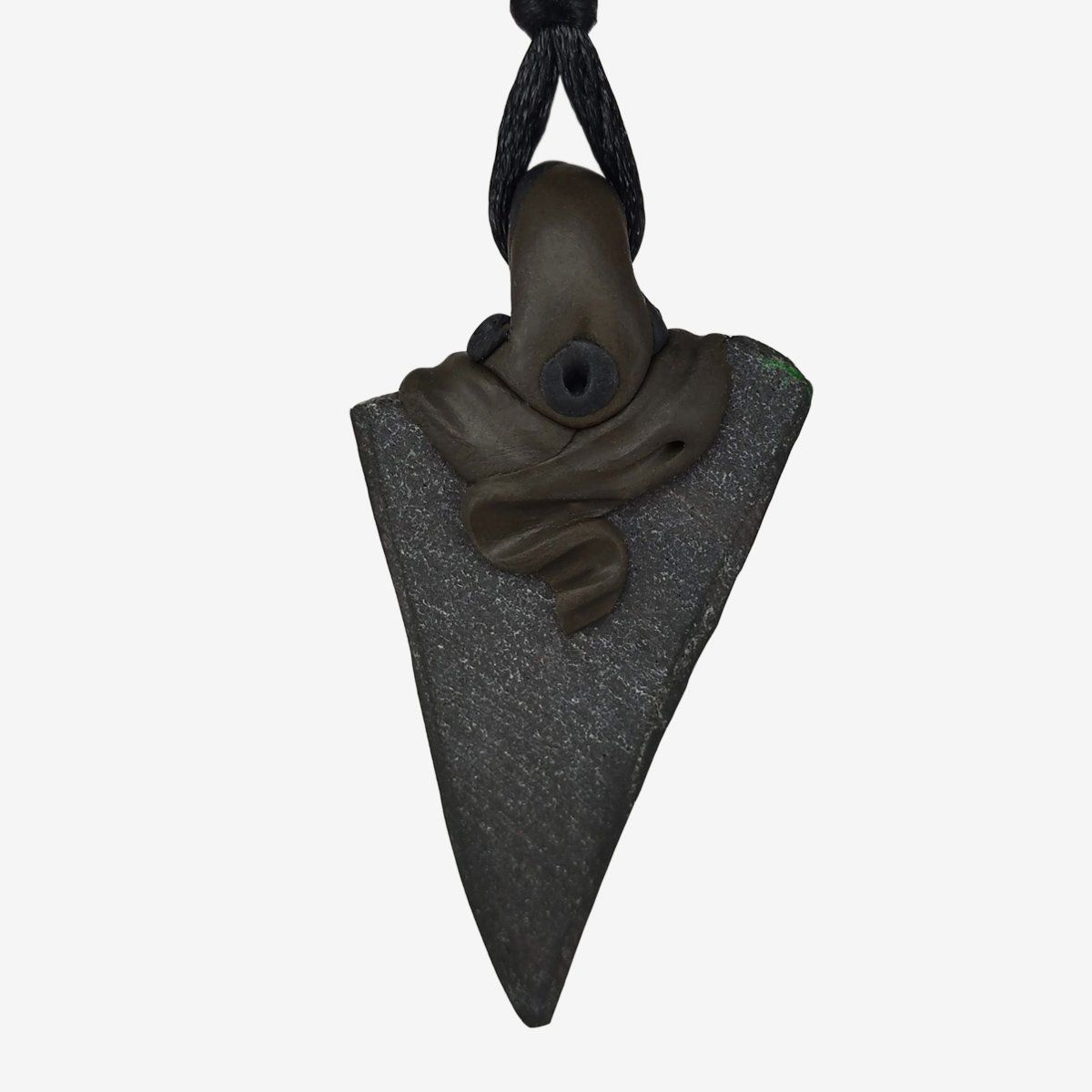Pietre preziose: Uwarowit Steinanhänger mit eingefasstem Granat – Nuovo e nell'imballaggio originale da Meilen venduto da BYRD-Design 2