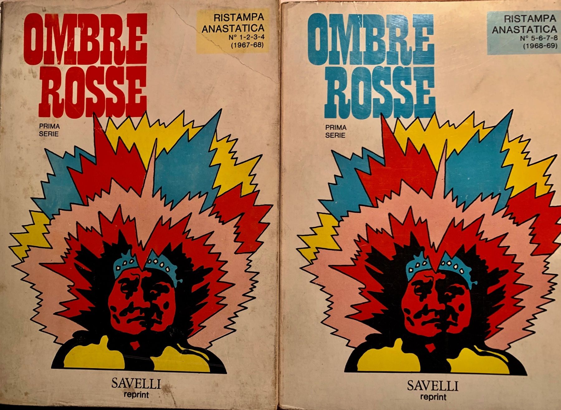 Bücher: Ombre Rosse Serie 1 e 2 Savelli reprint – Gebraucht aus PARADISO von pin_vlj8