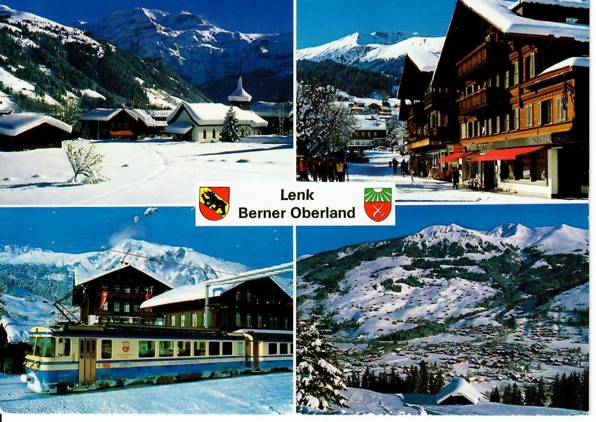Cartoline postali: Lenk - Berner Oberland – Usato da Hochdorf venduto da Ziegel-16