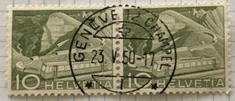 Nr.299 mit Paar Vollstempel Geneve