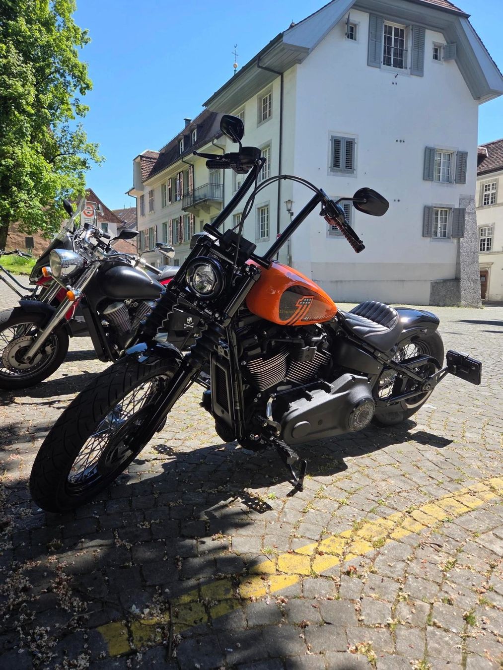 Chopper: HARLEY-DAVIDSON FXBBS Street Bob 114 – Usato da Balsthal venduto da emotion99