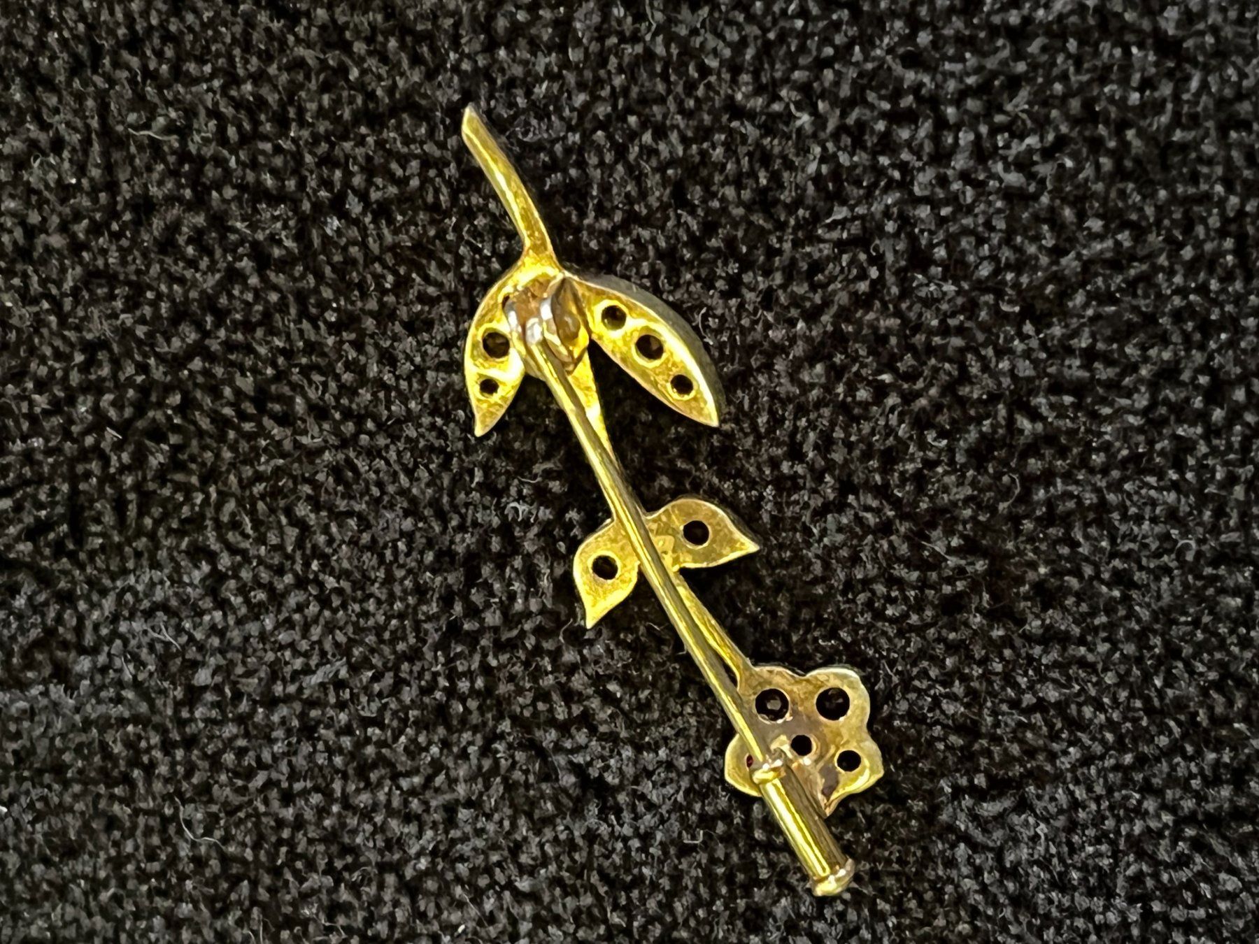 Broches & Aiguilles: Granat Brosche Silber 900 – D'occasion à Bettwiesen par wicking27 2