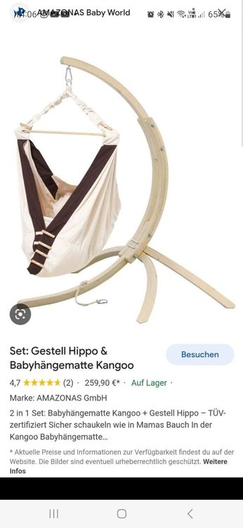 Kinderhangematte Mit Gestell