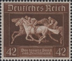 Deutsches Reich 621, Galopprennen 1936 **