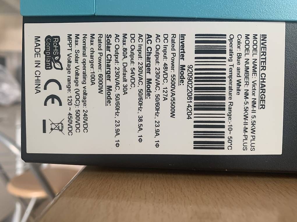 Inverter: Inverter e carica batterie solare – Usato da Rivera venduto da polgraf 2