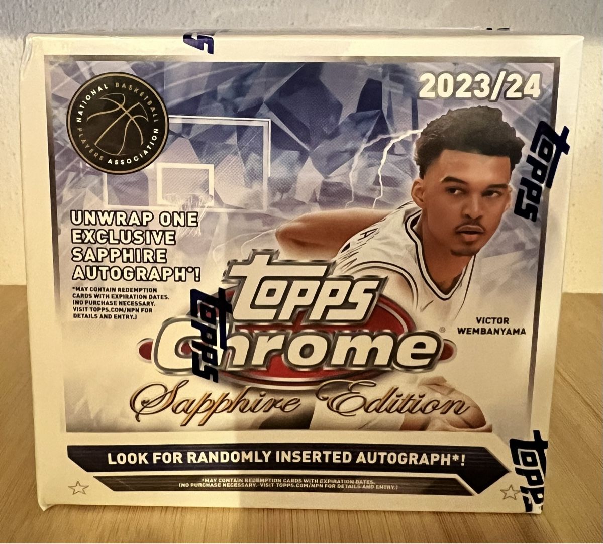 Topps Sammelbilder & Trading cards: Topps Chrome Sapphire Edition Box / Display OVP Wembanyama – Neu und originalverpackt aus Bern von bestdeal_bern