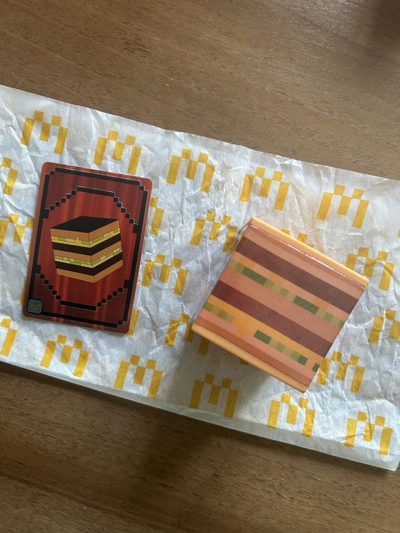 Mc Donalds Minecraft Movie Meal Burger | Kaufen auf Ricardo