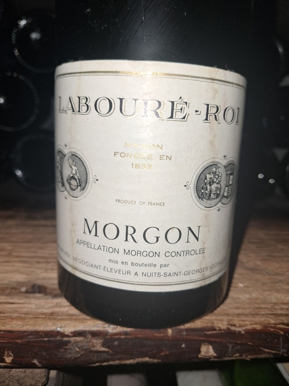 Vino: Morgon maison Labouré-Roi 1981 – Nuovo e nell'imballaggio originale da Le locle venduto da juliensaran 1