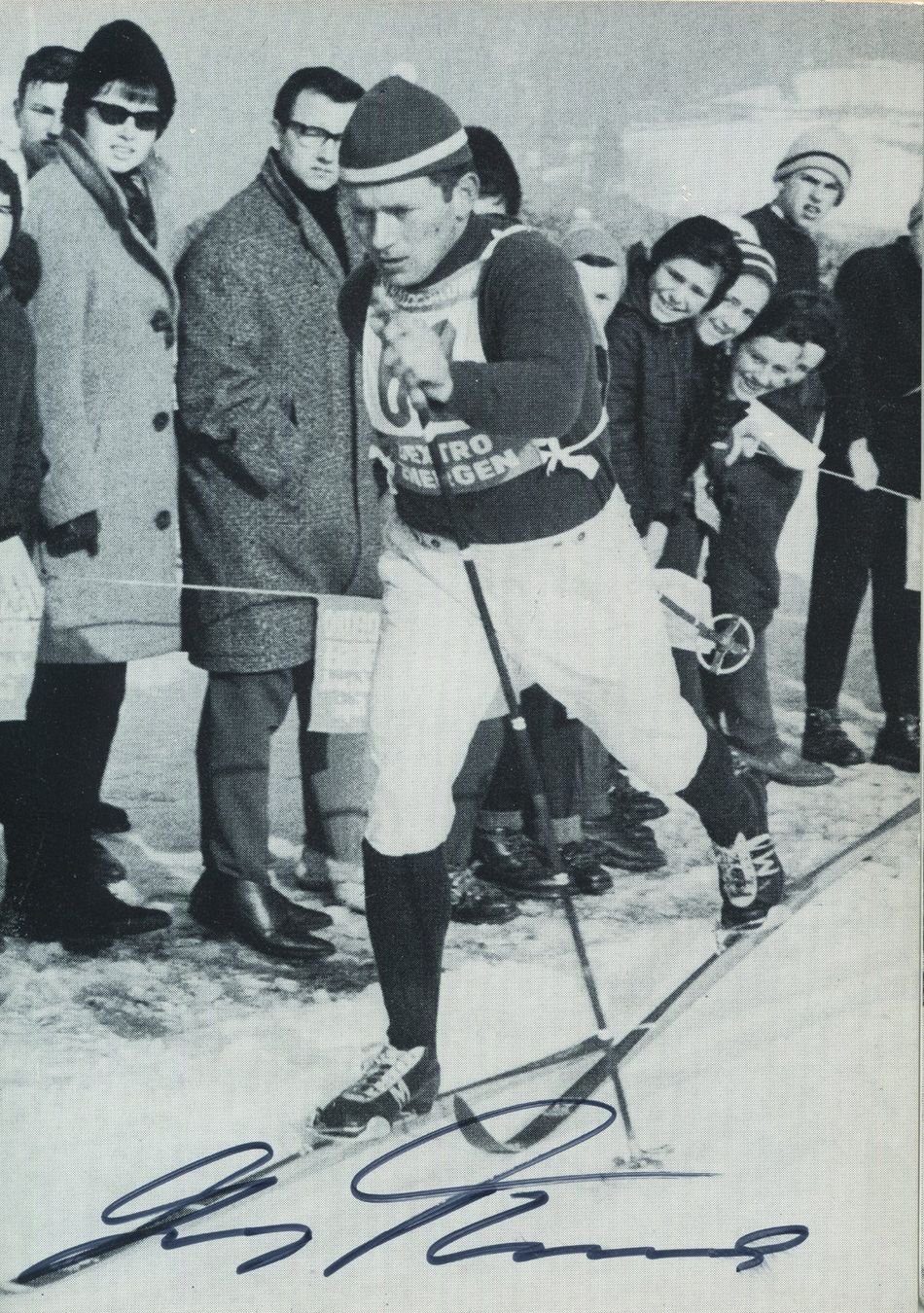 Autografi: Autogrammkarte Original Helmut Gerlach – Usato da Liesberg venduto da Mikado1965
